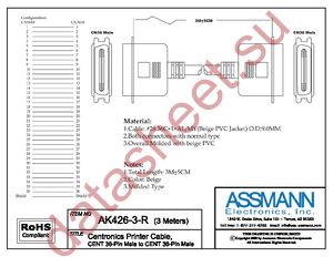 AK426-3-R datasheet  